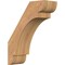 Ekena Millwork 5 1/2"W x 14"D x 18"H Olympic Smooth Knee Brace, Western Red Cedar BRC06X14X18OLY00SWR - alternate 1